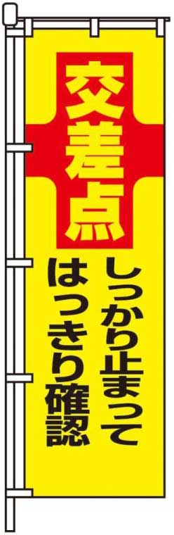 交差点しっかり止まってはっきり確認