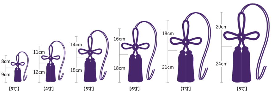 幕房サイズ一覧