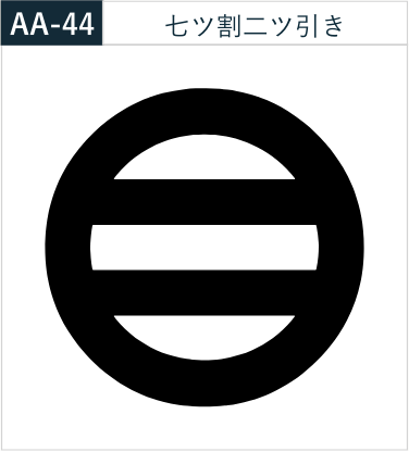七ツ割二ツ引き