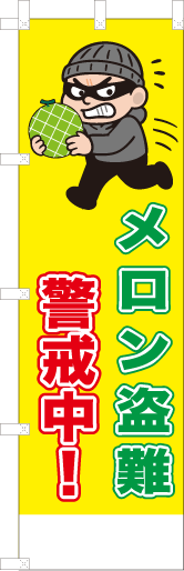 メロン盗難警戒中