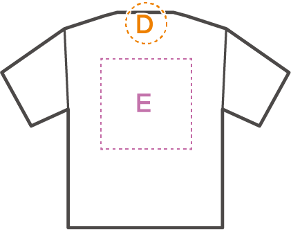 Tシャツ 裏